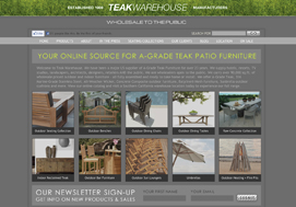 Teak Furniture Website